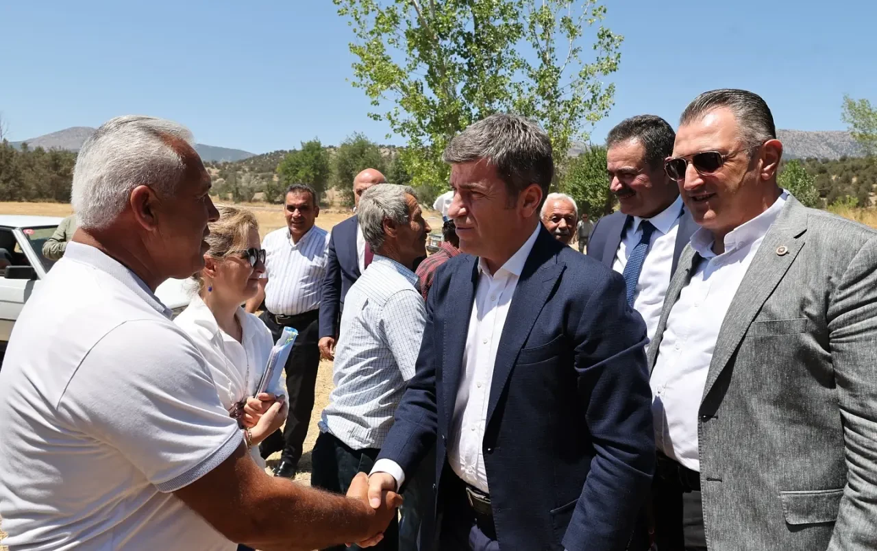 Göynücek Karaşar Köyü’nde 100 Hektarı Sulayacak Sulama Tesisi Açıldı 2