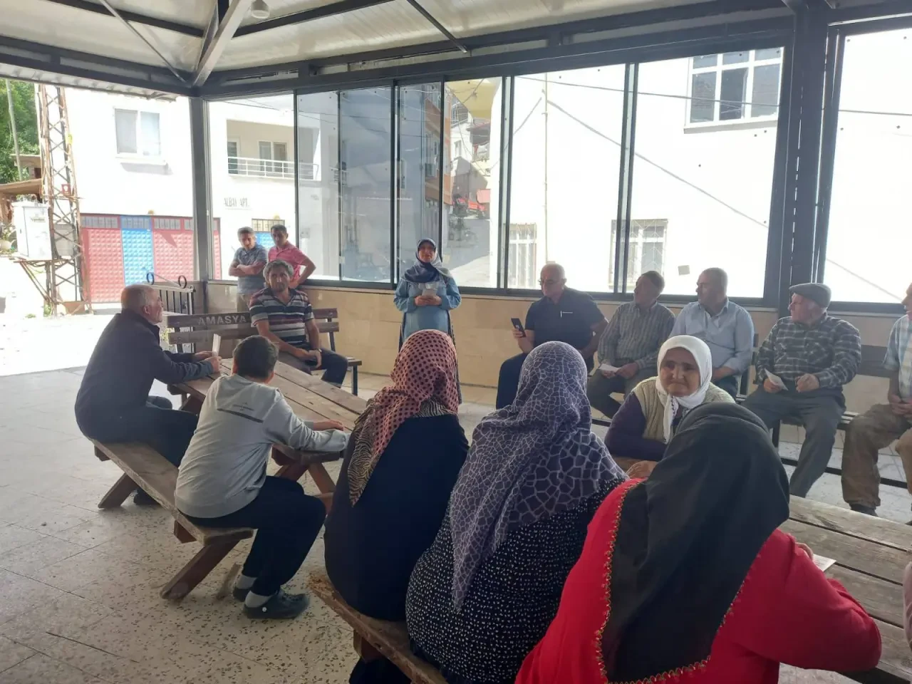 Yıkılgan Köyü’nde KKKA ve Sağlıklı Hayat Merkezleri Hakkında Bilgilendirme Yapıldı 3
