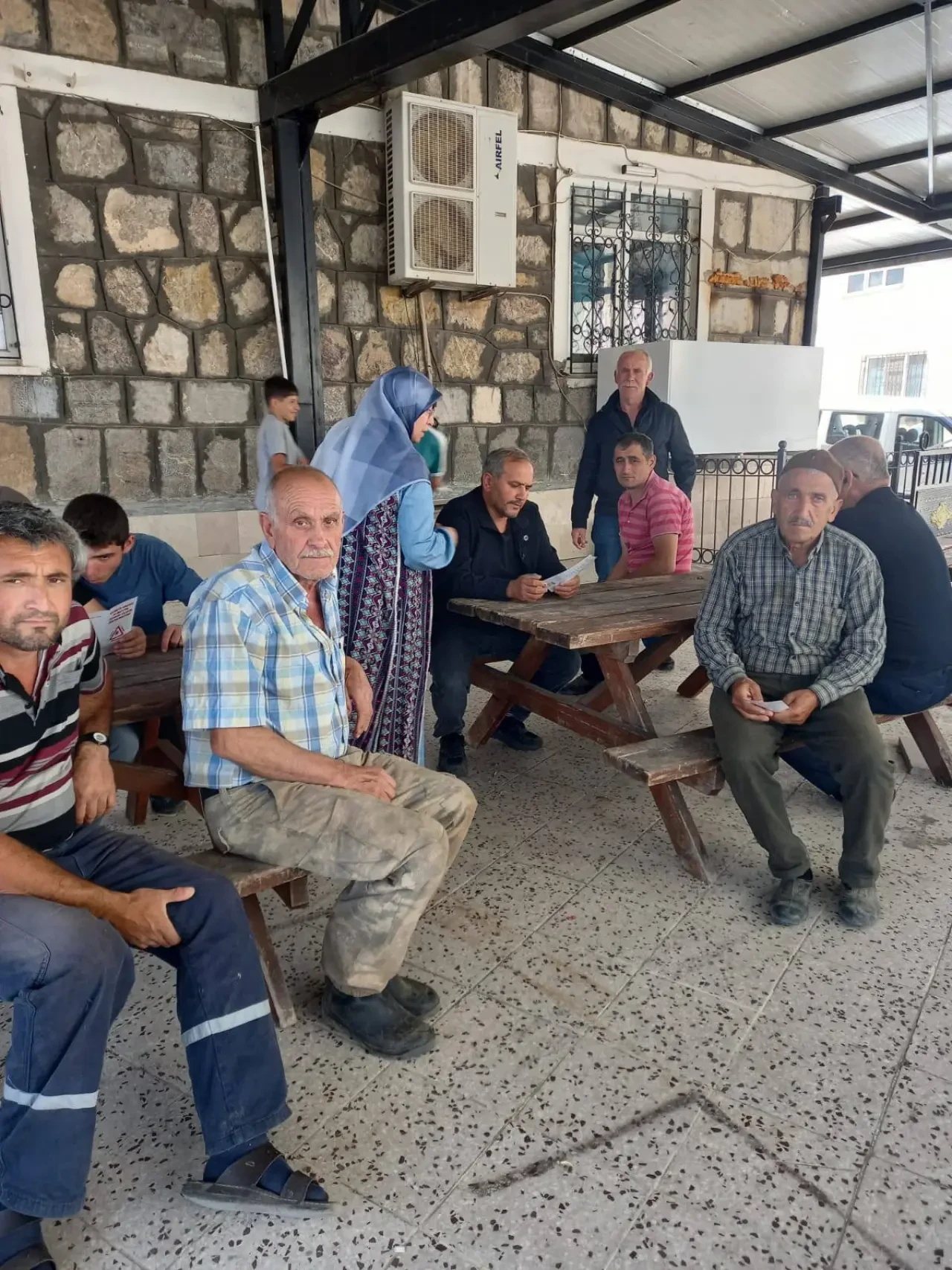 Yıkılgan Köyü’nde KKKA ve Sağlıklı Hayat Merkezleri Hakkında Bilgilendirme Yapıldı 4