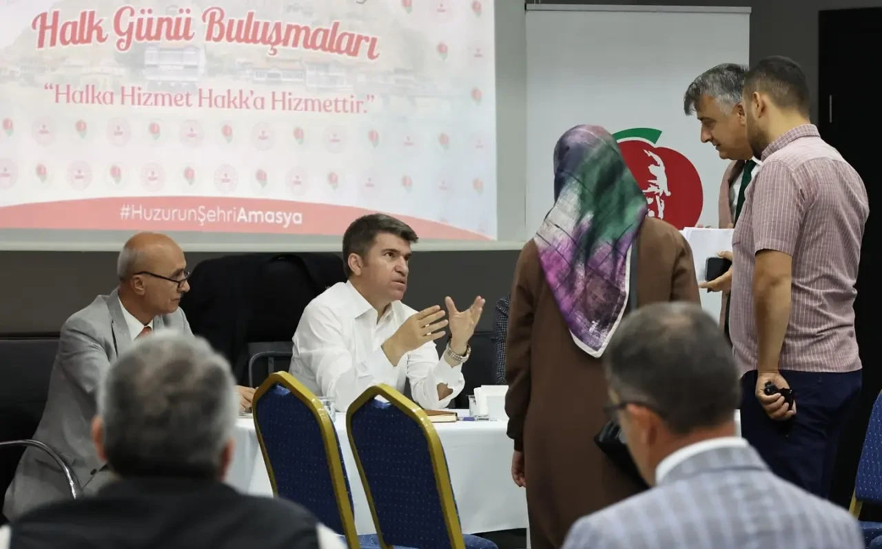 Vali Bakan, Halk Günü Toplantısında Amasya'nın Sorunlarını Dinledi 4