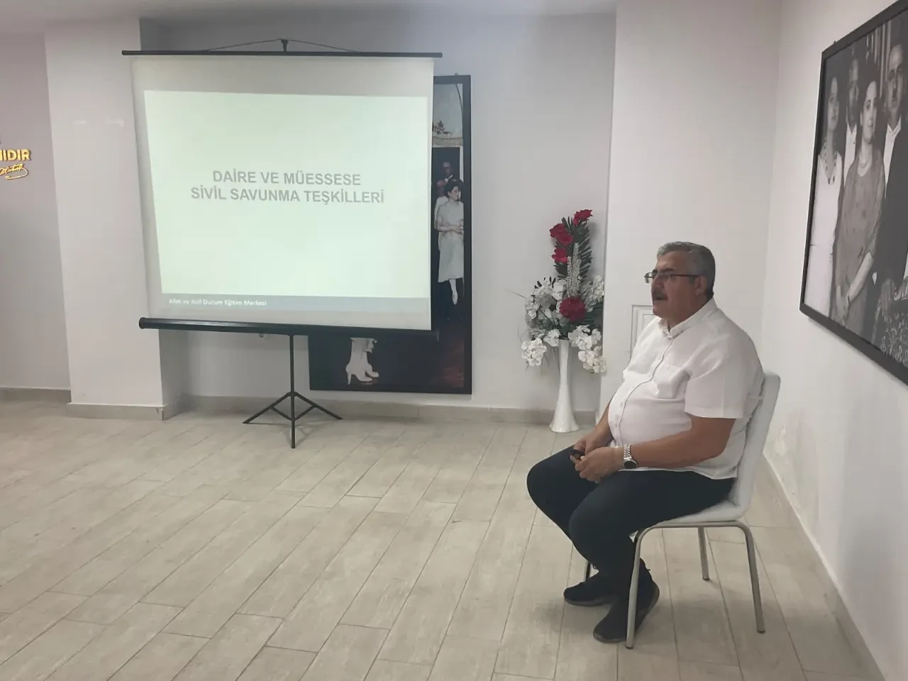Gümüşhacıköy Belediyesi Personeline AFAD’dan Sivil Savunma Eğitimi 1