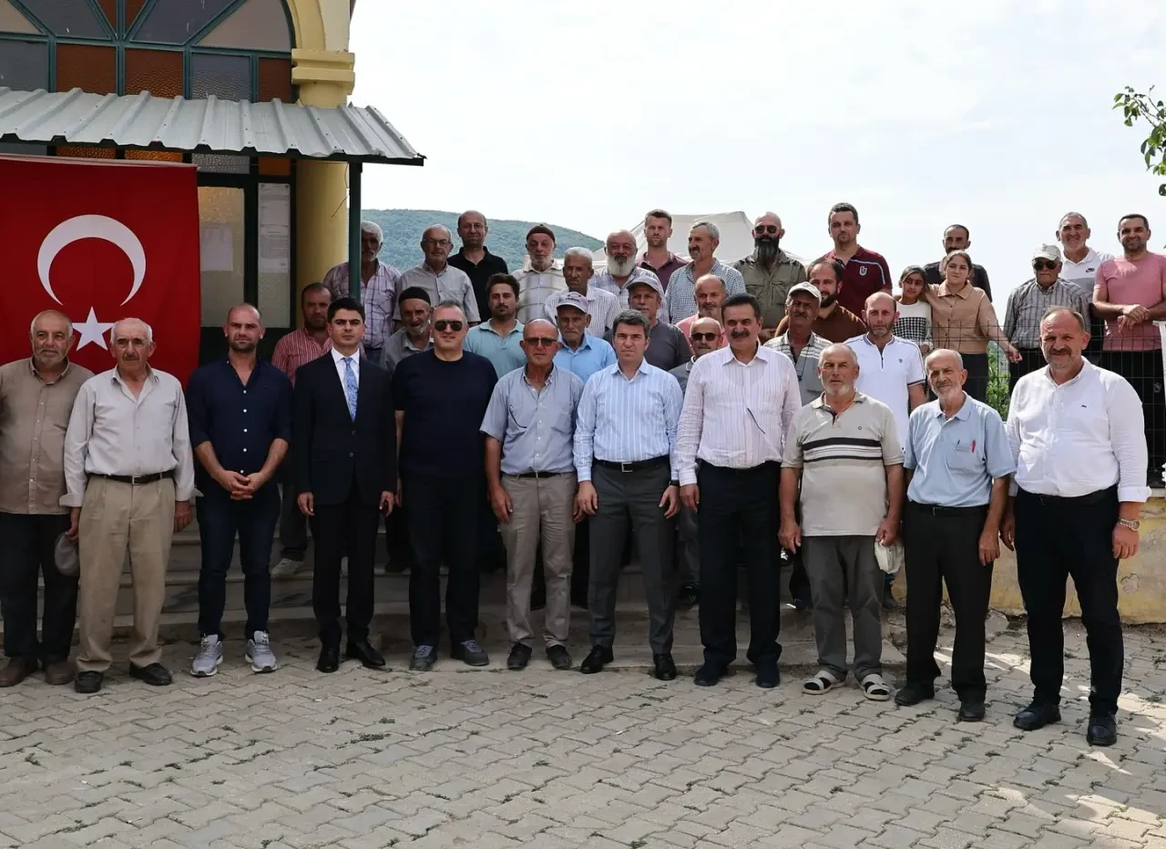 Ardıçönü Köyü’nde Tarıma Can Suyu: 40 Hektarlık Alanı Sulayacak Tesis Açıldı 4