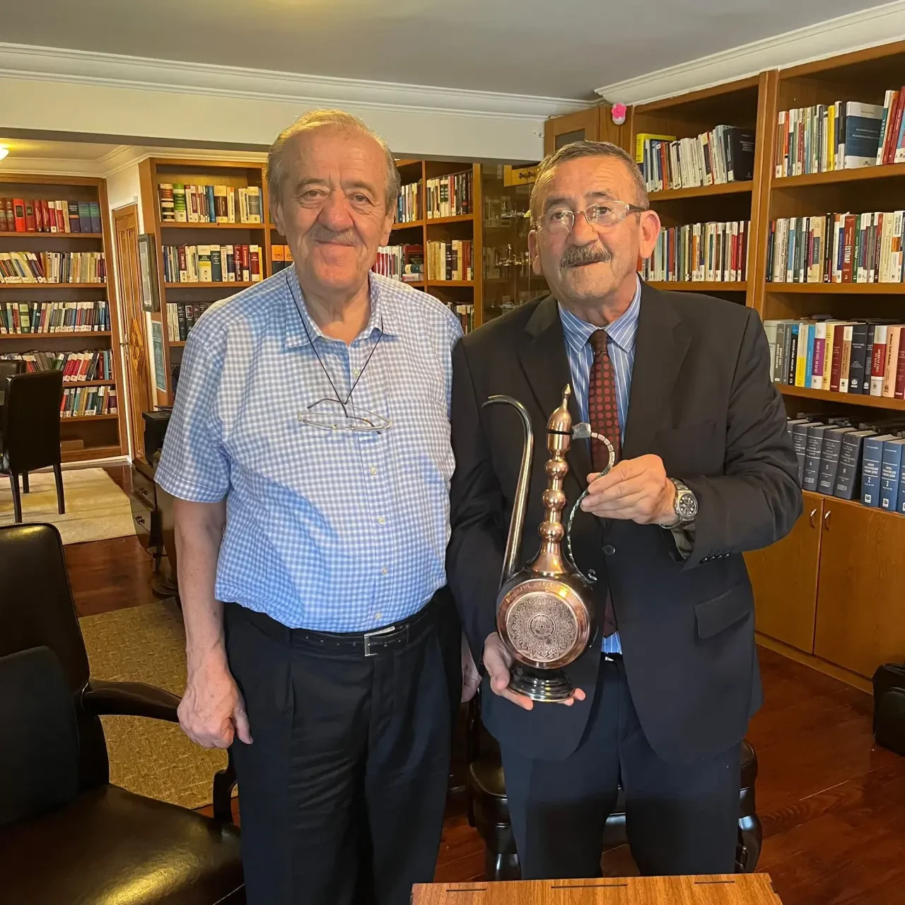 Amasya Pancar Kooperatifi ve Amasya Şeker Fabrikası Heyetinden Prof. Dr. Ejder Yılmaz’a Nezaket ve İstişare Ziyareti 3