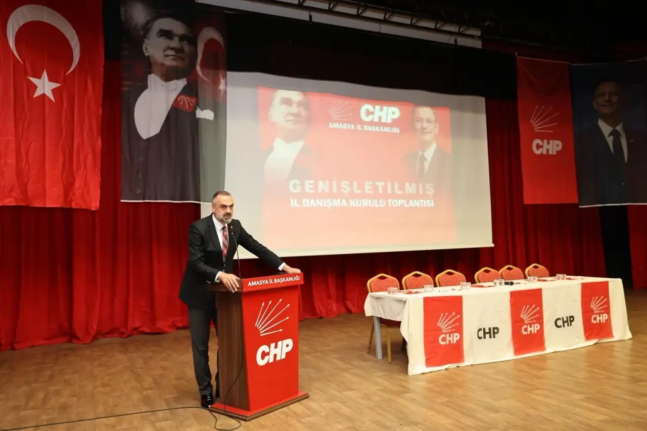 CHP Amasya Örgütü İl Danışma Kurulu'nda Buluştu: “Birlikte Güçlüyüz, Hedef İktidar!” 2