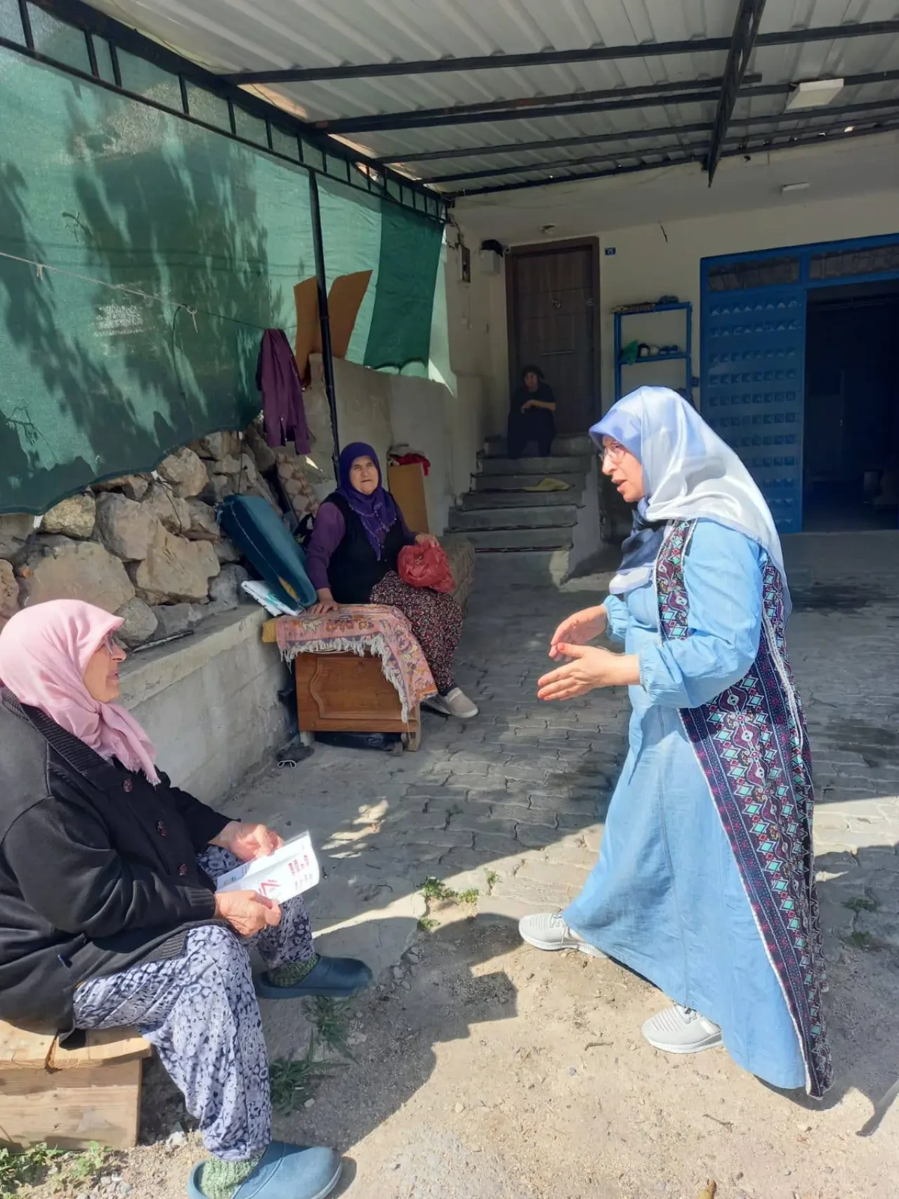 Yıkılgan Köyü’nde KKKA ve Sağlıklı Hayat Merkezleri Hakkında Bilgilendirme Yapıldı 1