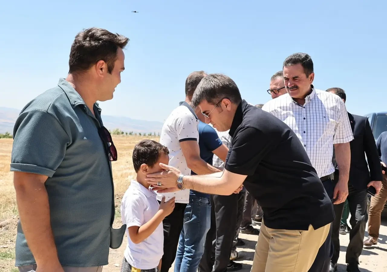 Akören Köyü’nde Sulama Tesisinin Açılışı Gerçekleştirildi 1