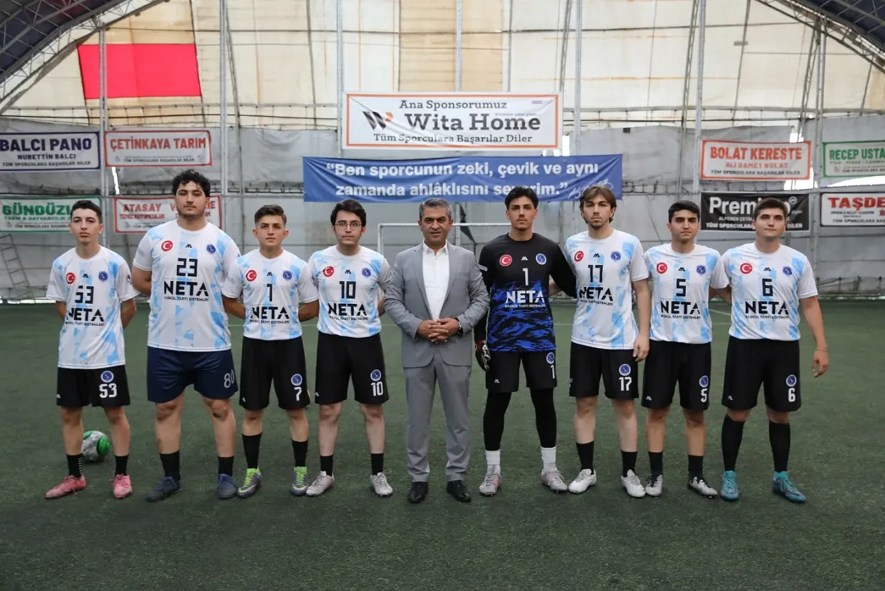 Suluova Premier Lig Serdar Karaca Sezonu Başkan Uzun'un Top Vuruşuyla Başladı 2
