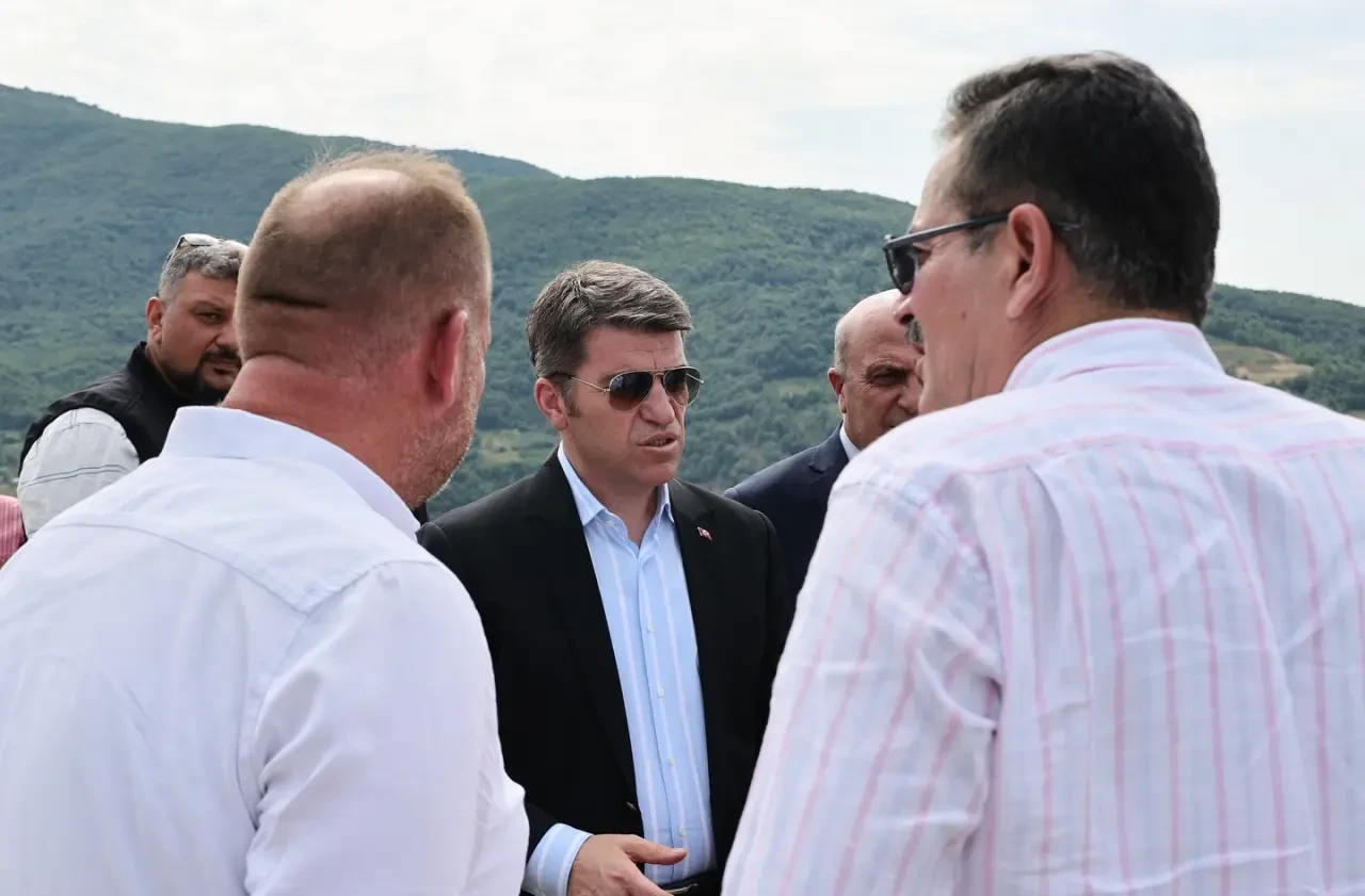 Ardıçönü Köyü’nde Tarıma Can Suyu: 40 Hektarlık Alanı Sulayacak Tesis Açıldı 1