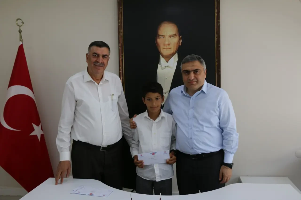 Hafız Öğrencilerden Kaymakam Karaaslan’a Ziyaret 2