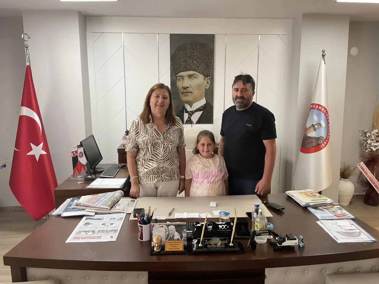 Gümüşhacıköy Belediye Başkanı Zehra Özyol’a Ziyaretler Devam Ediyor 1