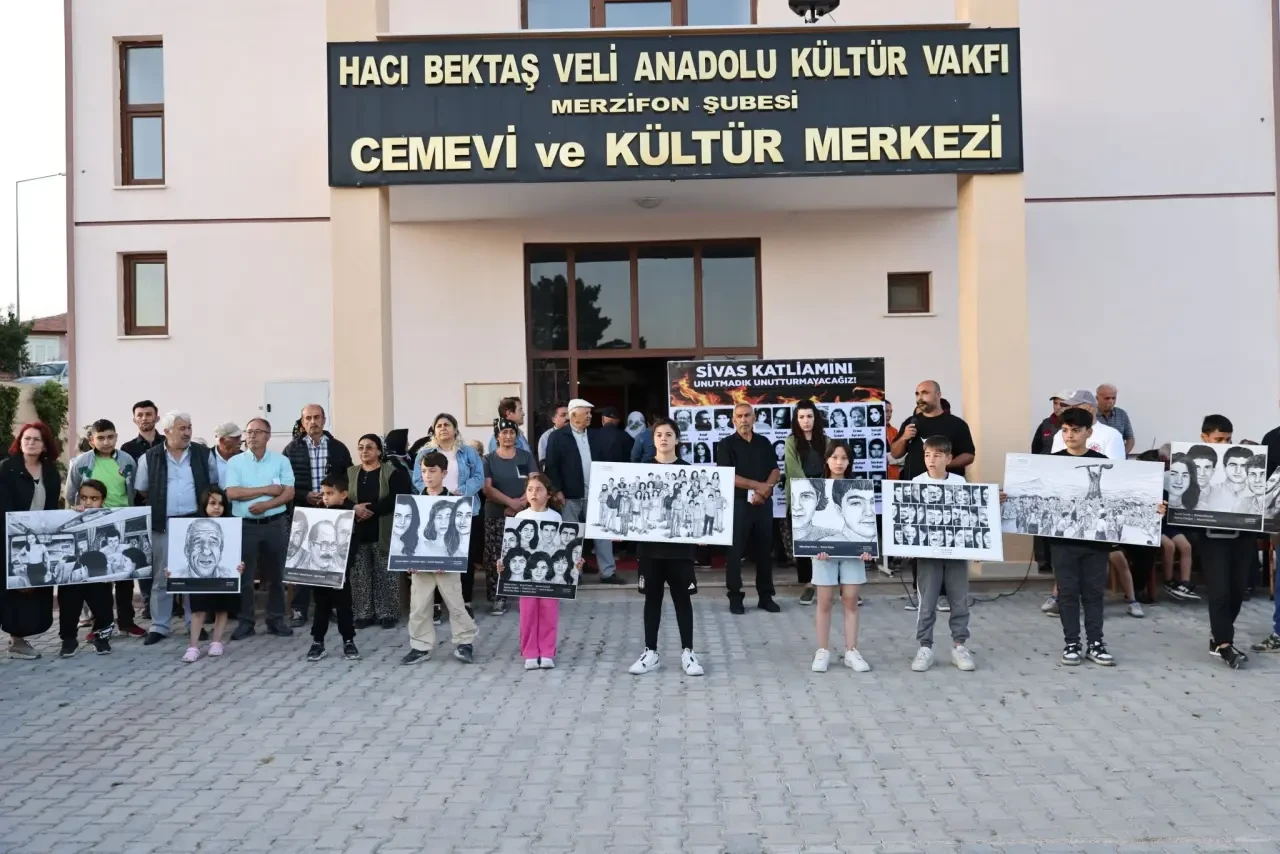 Merzifon’da Sivas Katliamı’nın 32. Yılında Anma ve Lokma İkramı 1