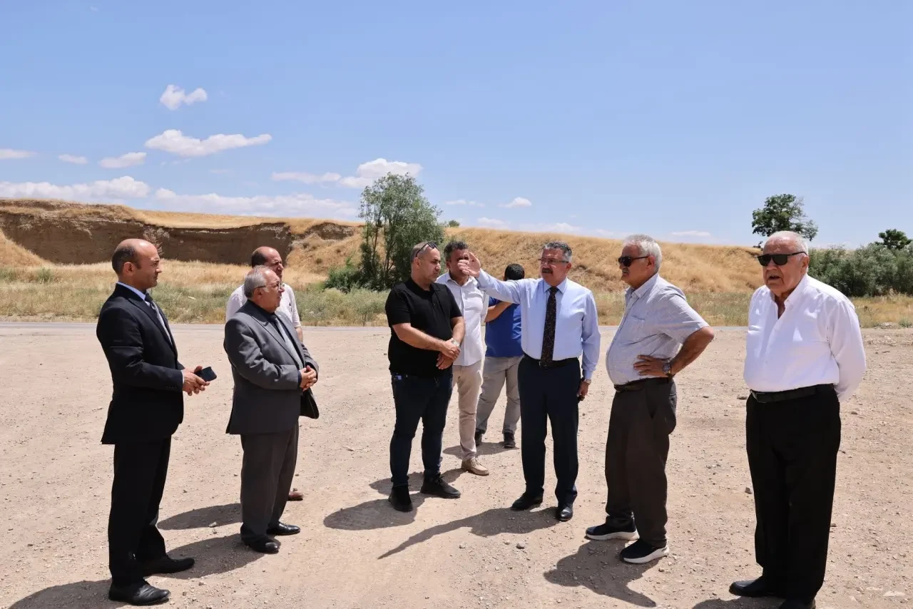 Merzifon Belediye Başkanı Alp Kargı, İçme Suyu Projesi İçin Saha Gezisi Gerçekleştirdi 1