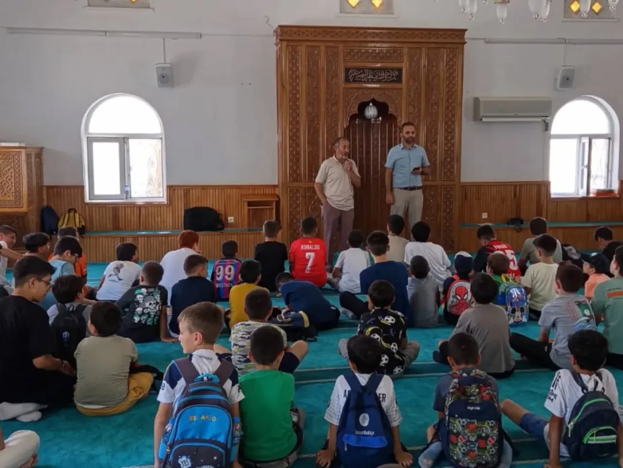 Merzifon’da Yaz Kur’an Kursu Öğrencilerine “Vatan Sevgisi ve Şehadet” Temalı Sunum 3