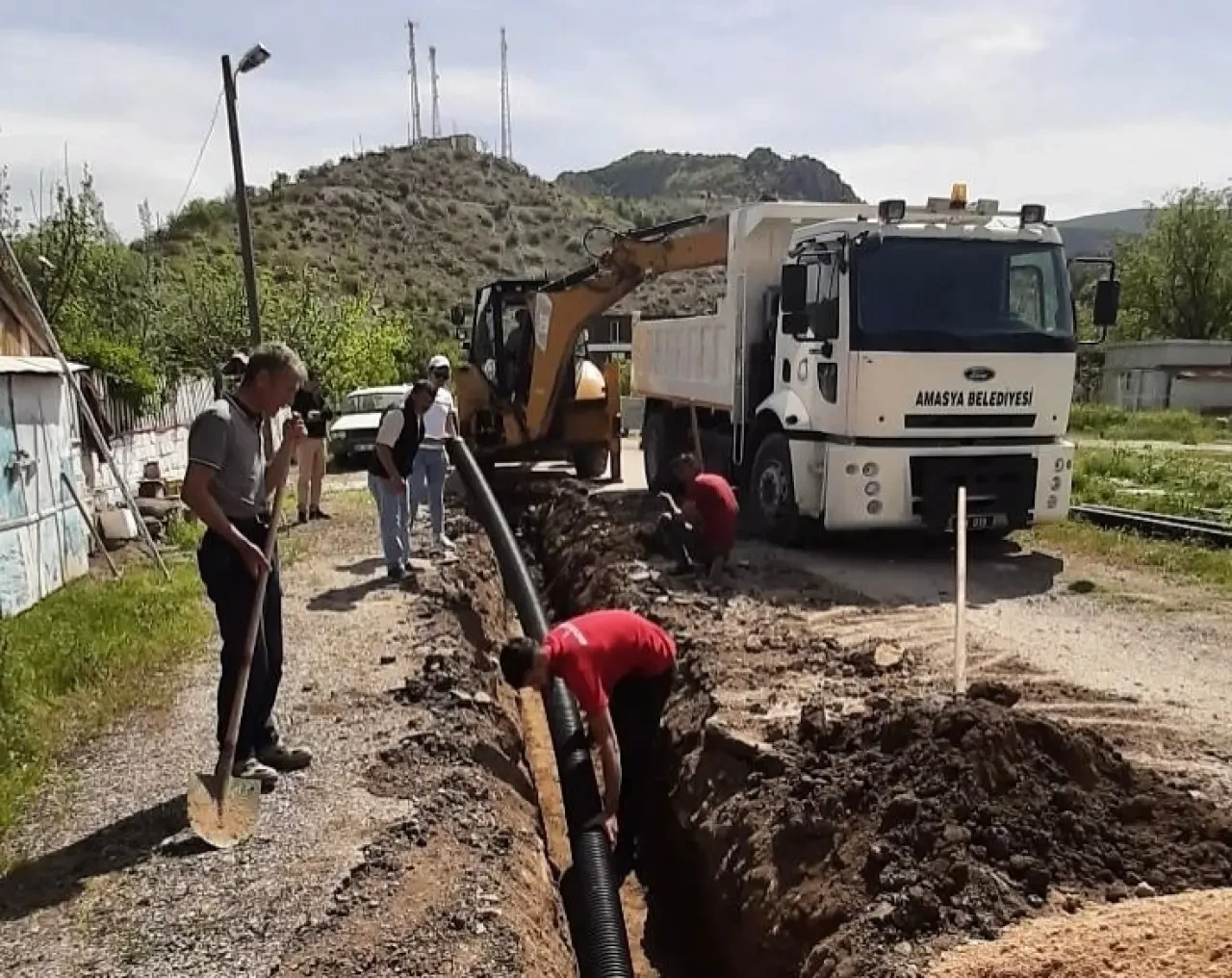 Amasya’da Altyapı Seferberliği: 8 Farklı Noktada Çalışmalar Tamamlandı 1