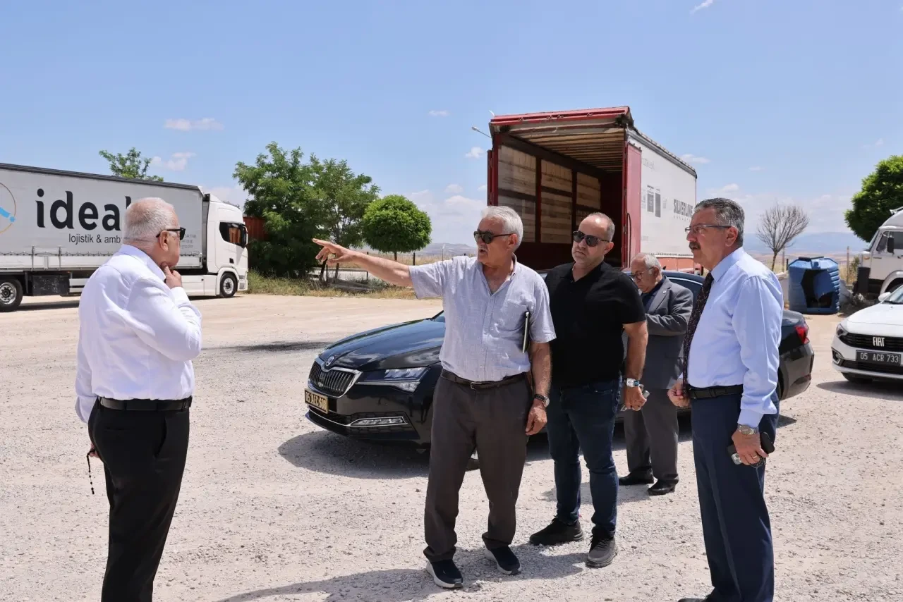 Merzifon Belediye Başkanı Alp Kargı, İçme Suyu Projesi İçin Saha Gezisi Gerçekleştirdi 3