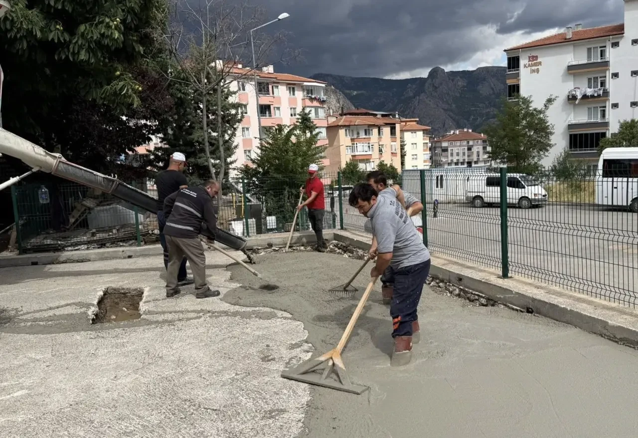 Amasya Belediyesi, Yeni Haftada Çalışmalara Başladı 2