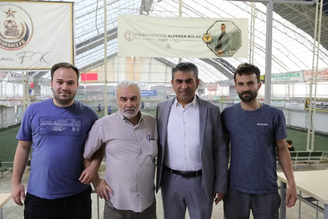 Suluova Premier Lig Serdar Karaca Sezonu Başkan Uzun'un Top Vuruşuyla Başladı 4