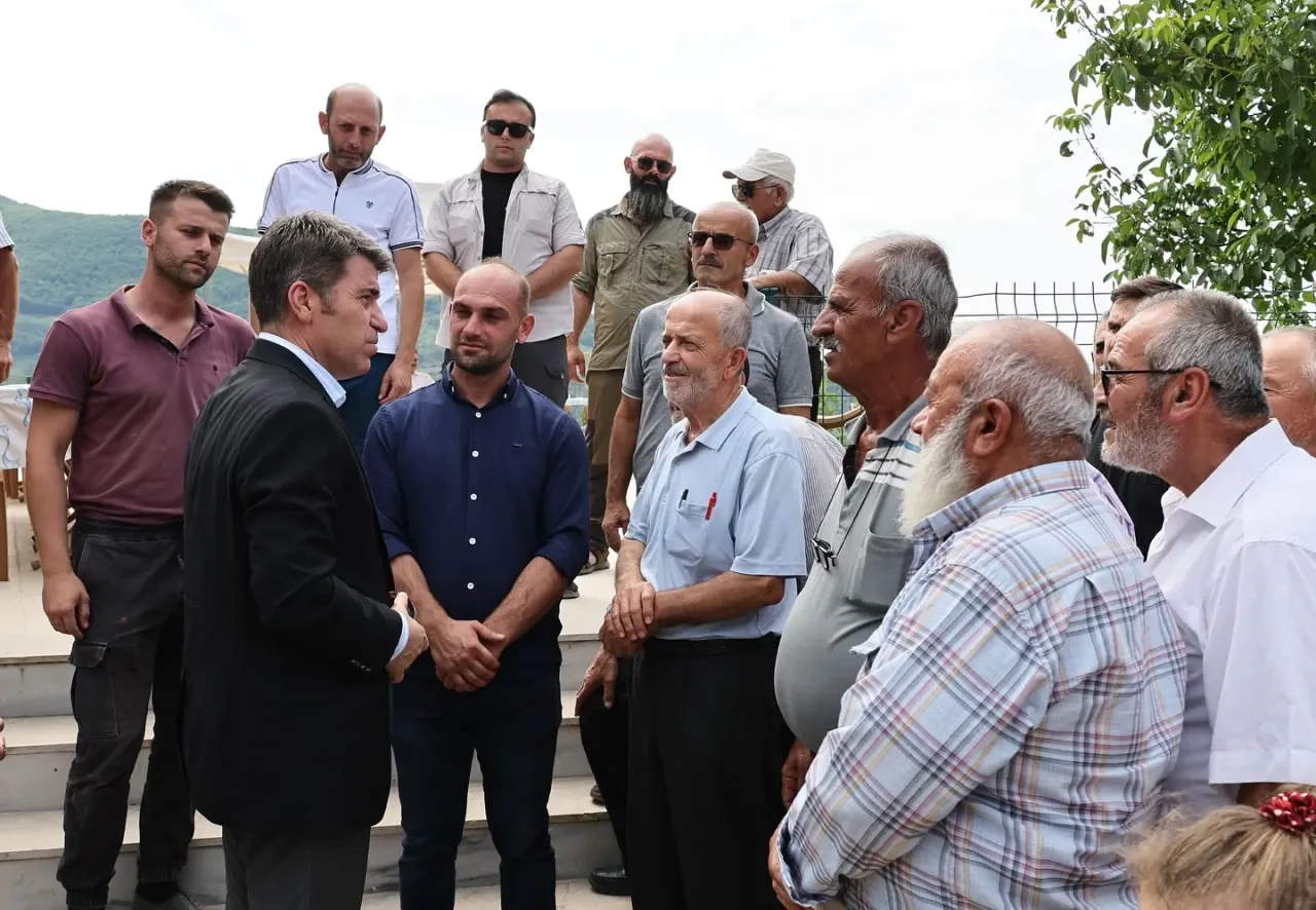 Ardıçönü Köyü’nde Tarıma Can Suyu: 40 Hektarlık Alanı Sulayacak Tesis Açıldı 2