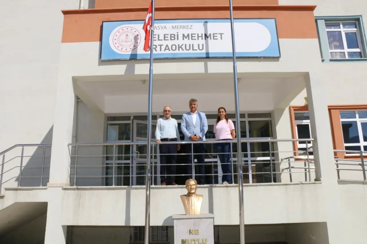 İl Millî Eğitim Müdürü Katipoğlu’ndan Çelebi Mehmet Ortaokulu'na Ziyaret 4