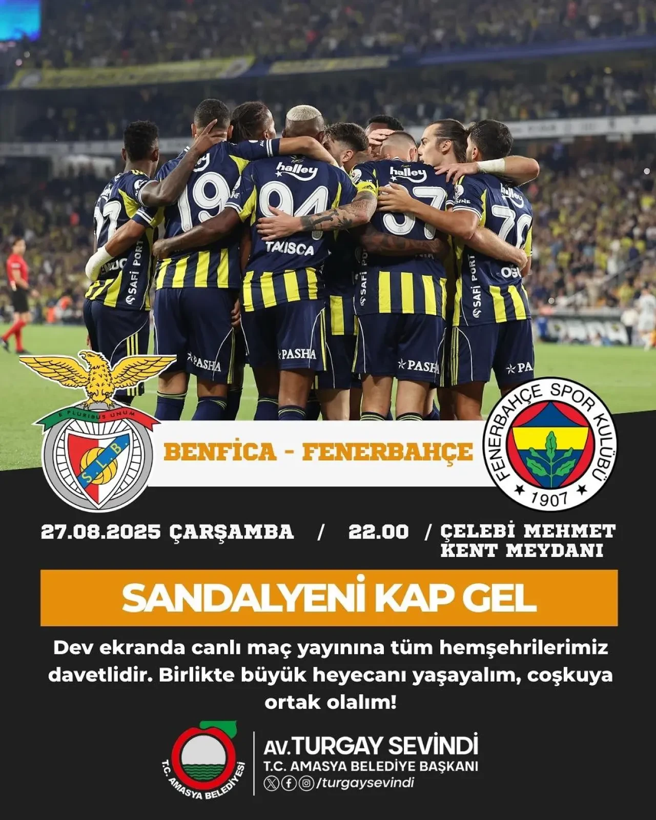 Sandalyeni Kap Gel: Amasya’da Spor Karşılaşmaları Meydanlarda İzlenecek 3