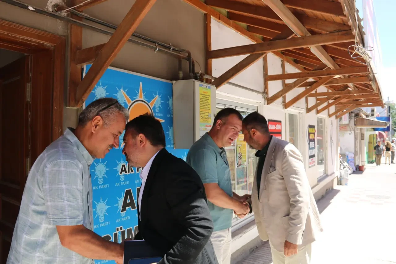 AK Parti Teşkilatından Gümüşhacıköy Çıkarması 4