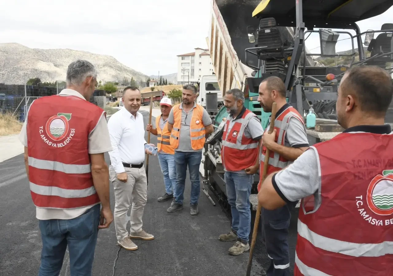 Amasya Belediyesi’nden Koza ve Kurşunlu’ya Yol ve Altyapı Yatırımı 2