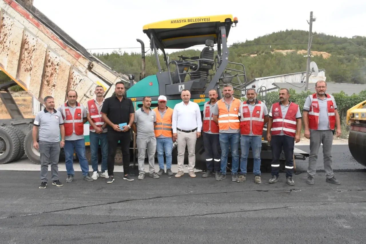 Amasya Belediyesi’nden Koza ve Kurşunlu’ya Yol ve Altyapı Yatırımı 5