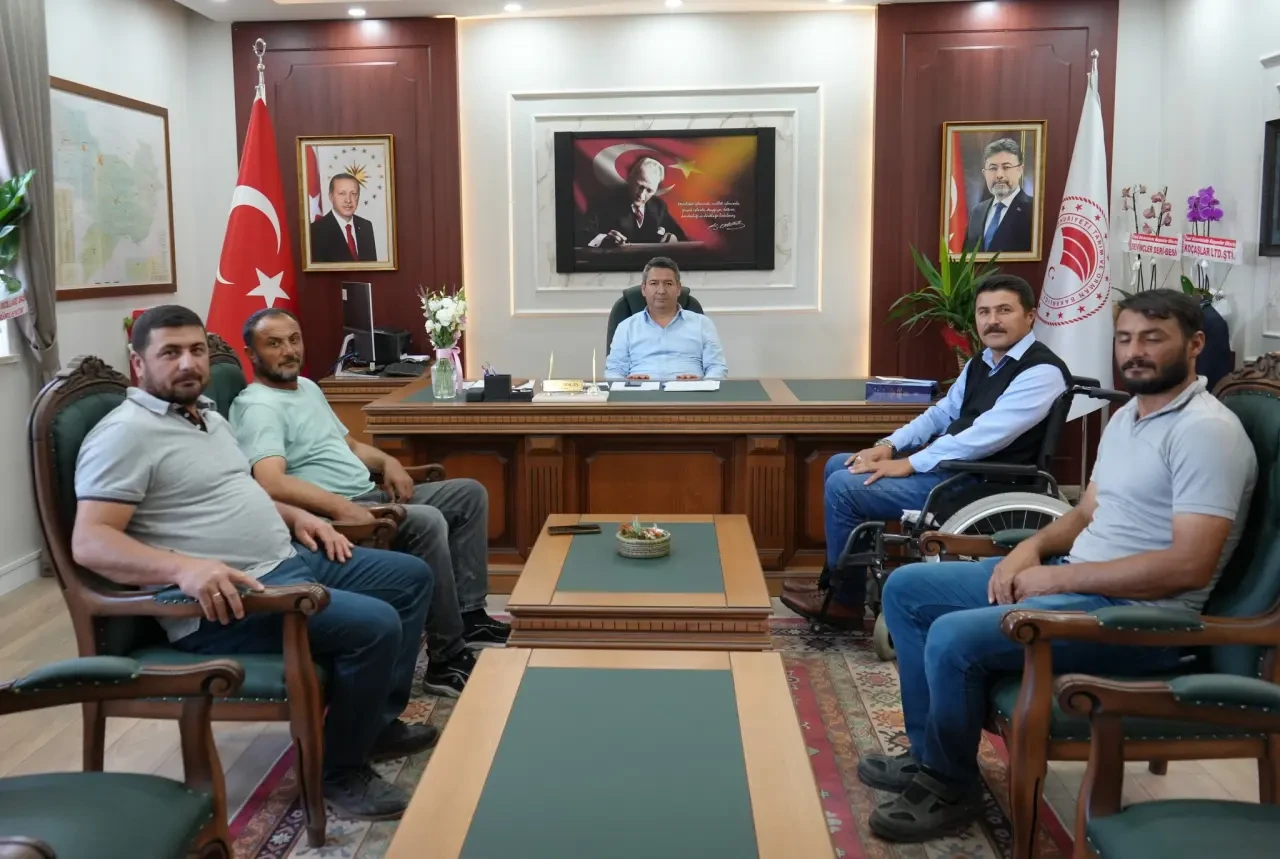 İl Müdürü Ahmet Arslan’a Hayırlı Olsun Ziyaretleri Sürüyor 6