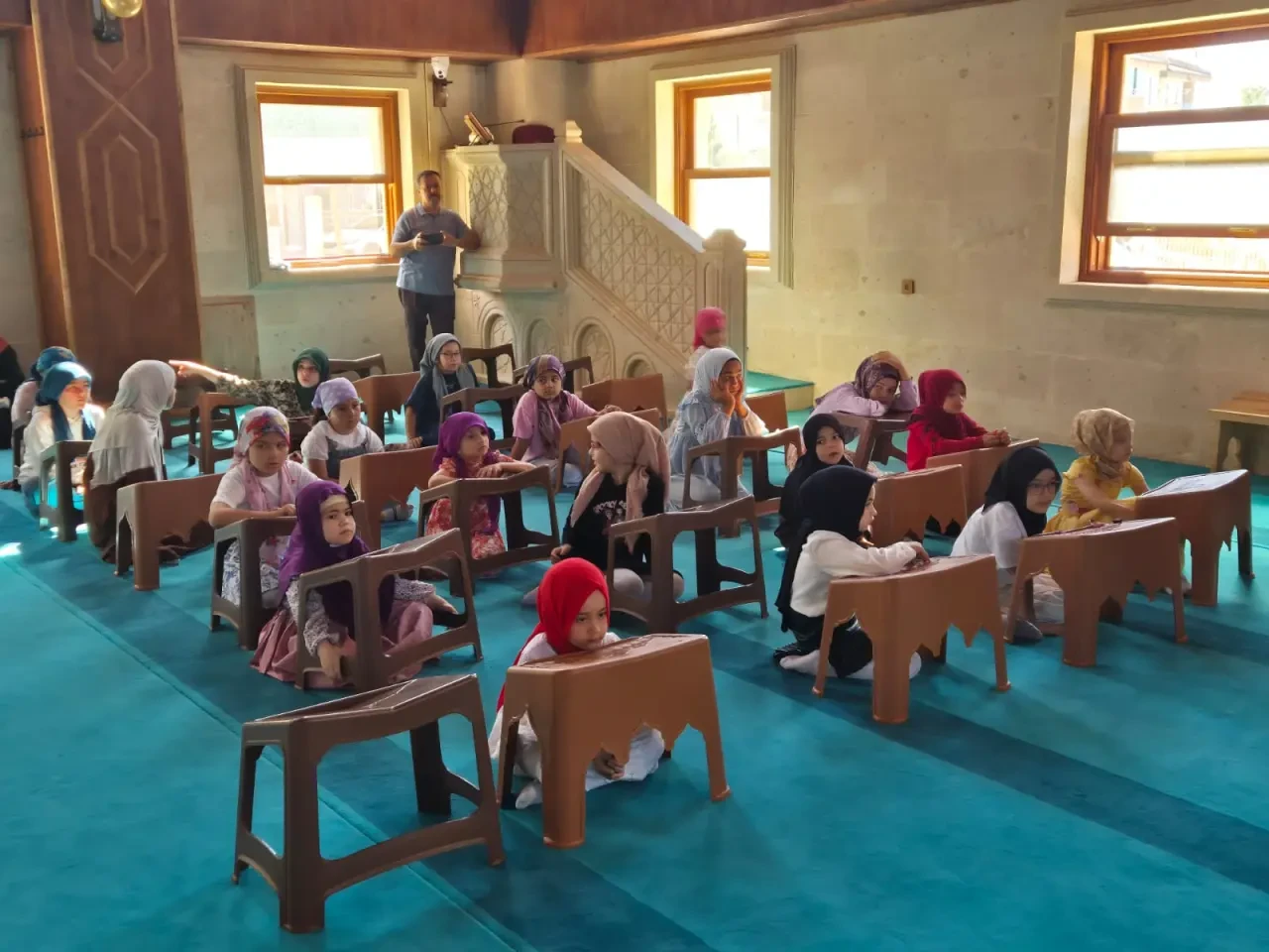 Songül Gülle Camii’nde Yaz Kur’an Kursları Kapanış Programı Düzenlendi 3