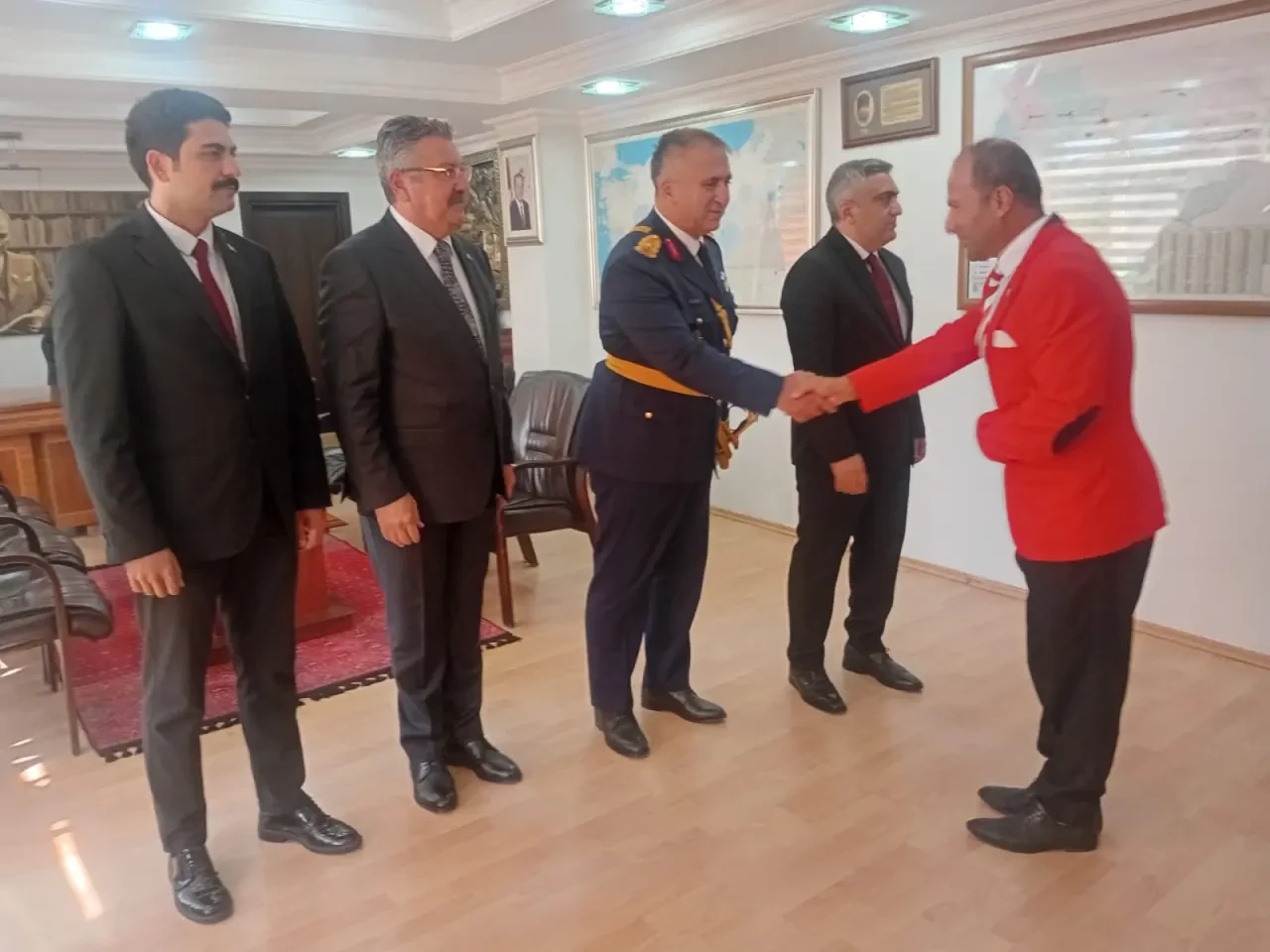 Merzifon Kaymakamlığı’nda 30 Ağustos Zafer Bayramı Tebrikat Töreni 2