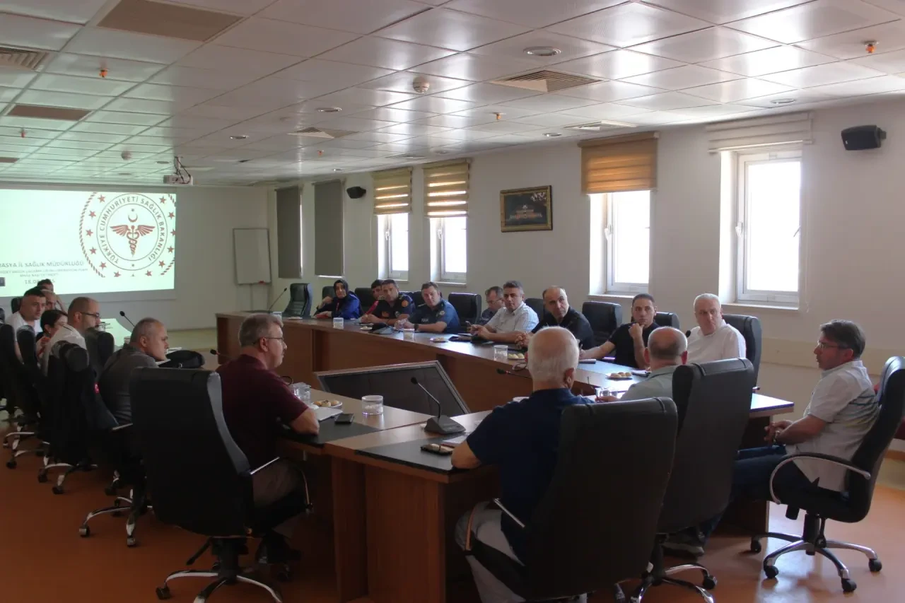 Amasya’da “Yerel Düzey Sağlık Grubu Operasyon Planı” Tatbikatı Yapıldı 3