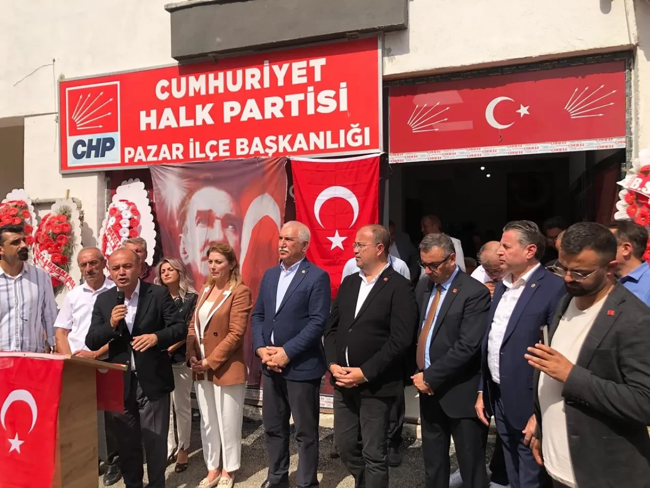 Milletvekili Reşat Karagöz, CHP Pazar İlçe Başkanlığı Açılışına Katıldı 1