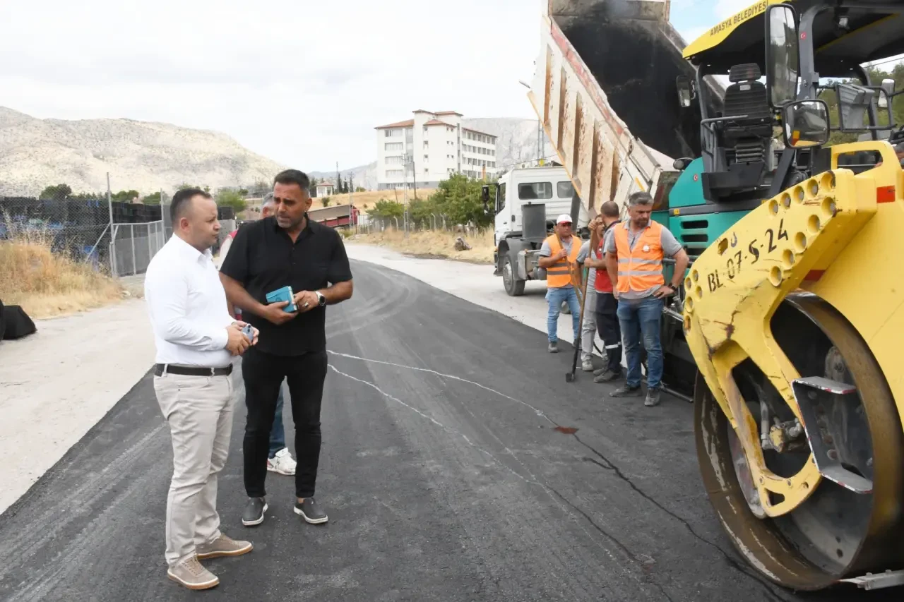 Amasya Belediyesi’nden Koza ve Kurşunlu’ya Yol ve Altyapı Yatırımı 1