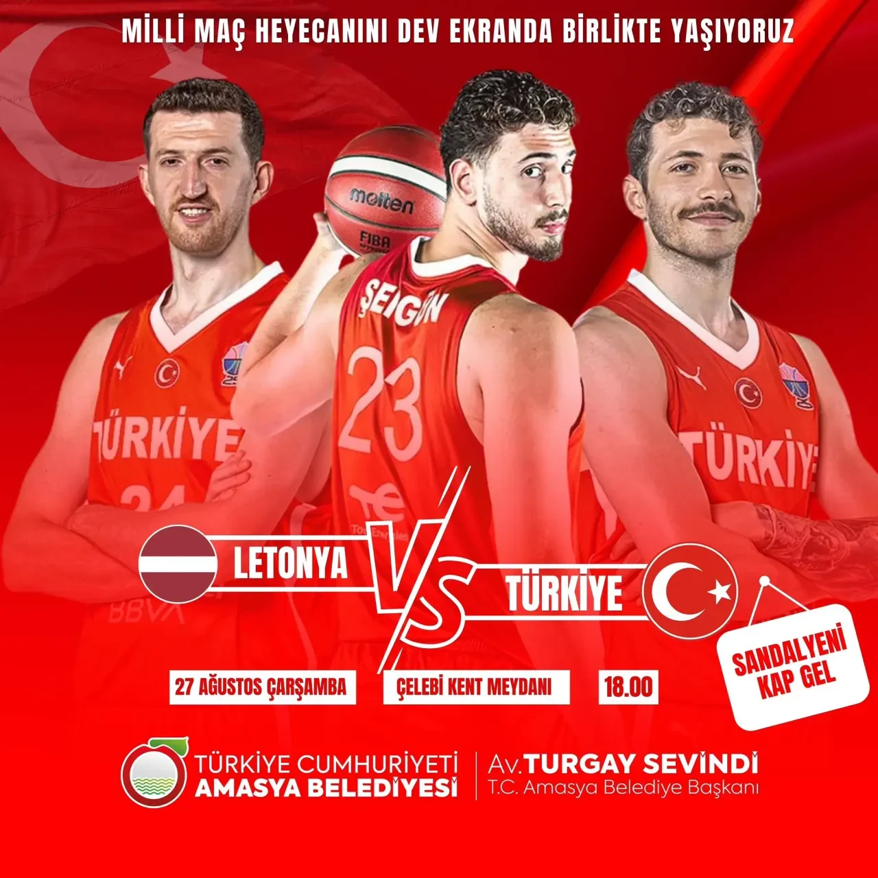 Sandalyeni Kap Gel: Amasya’da Spor Karşılaşmaları Meydanlarda İzlenecek 2