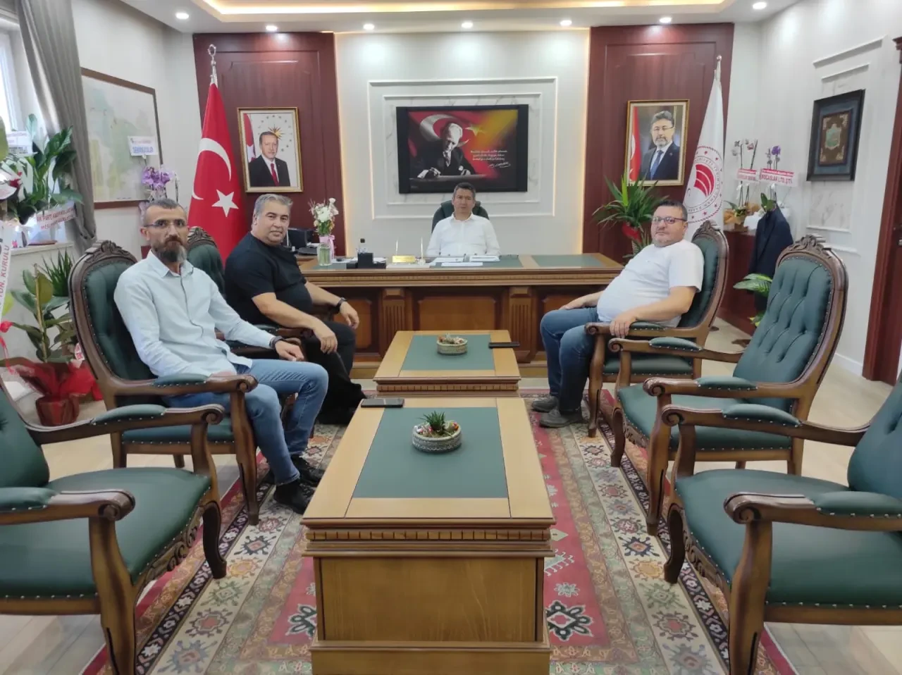 Amasya İl Tarım ve Orman Müdürü Ahmet Arslan’a Hayırlı Olsun Ziyaretleri Sürüyor 2