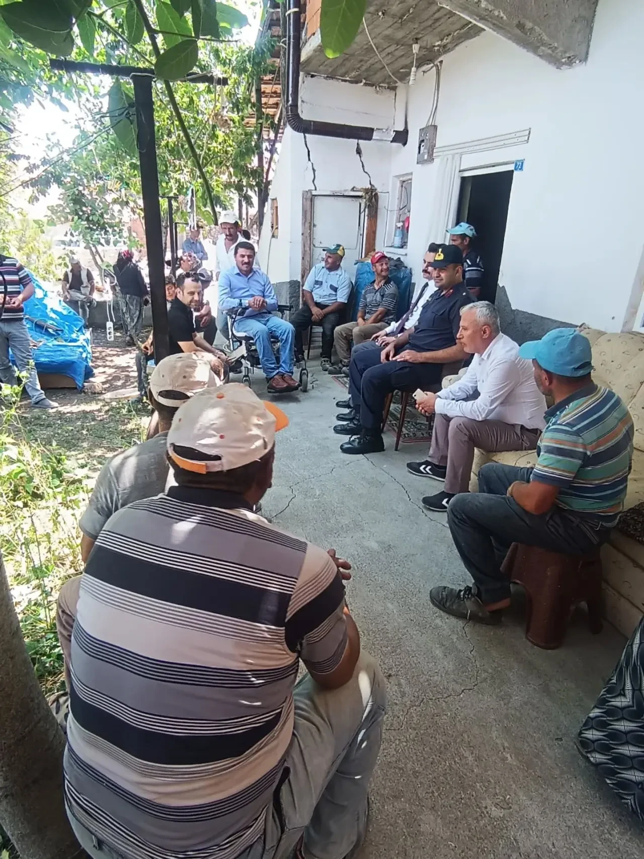 Kaymakam Demirgül’den Yangınzedelere Destek Ziyareti 1