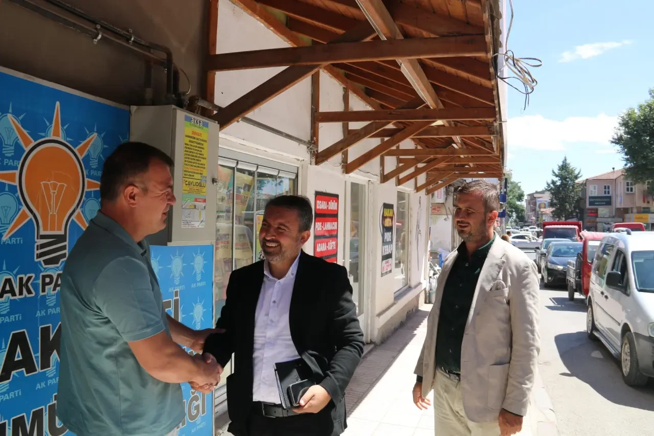 AK Parti Teşkilatından Gümüşhacıköy Çıkarması 3