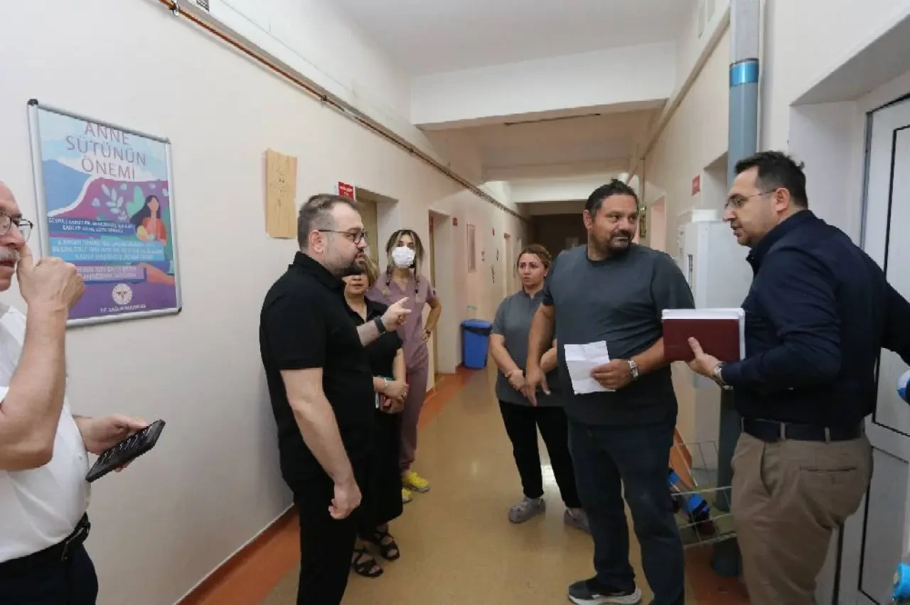 Başhekim Doç. Dr. Hicabi Sezgin’den Şehit Uzm. Çvş. Kadir Çakı Semt Polikliniği’ne Ziyaret 3