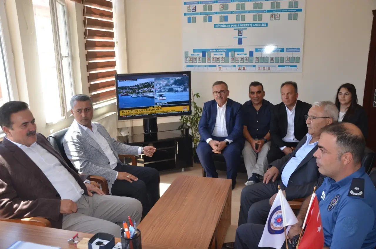 Göynücek’te Kurumlara Ziyaret: Haluk İpek ve Heyetten Samimi İstişareler 1