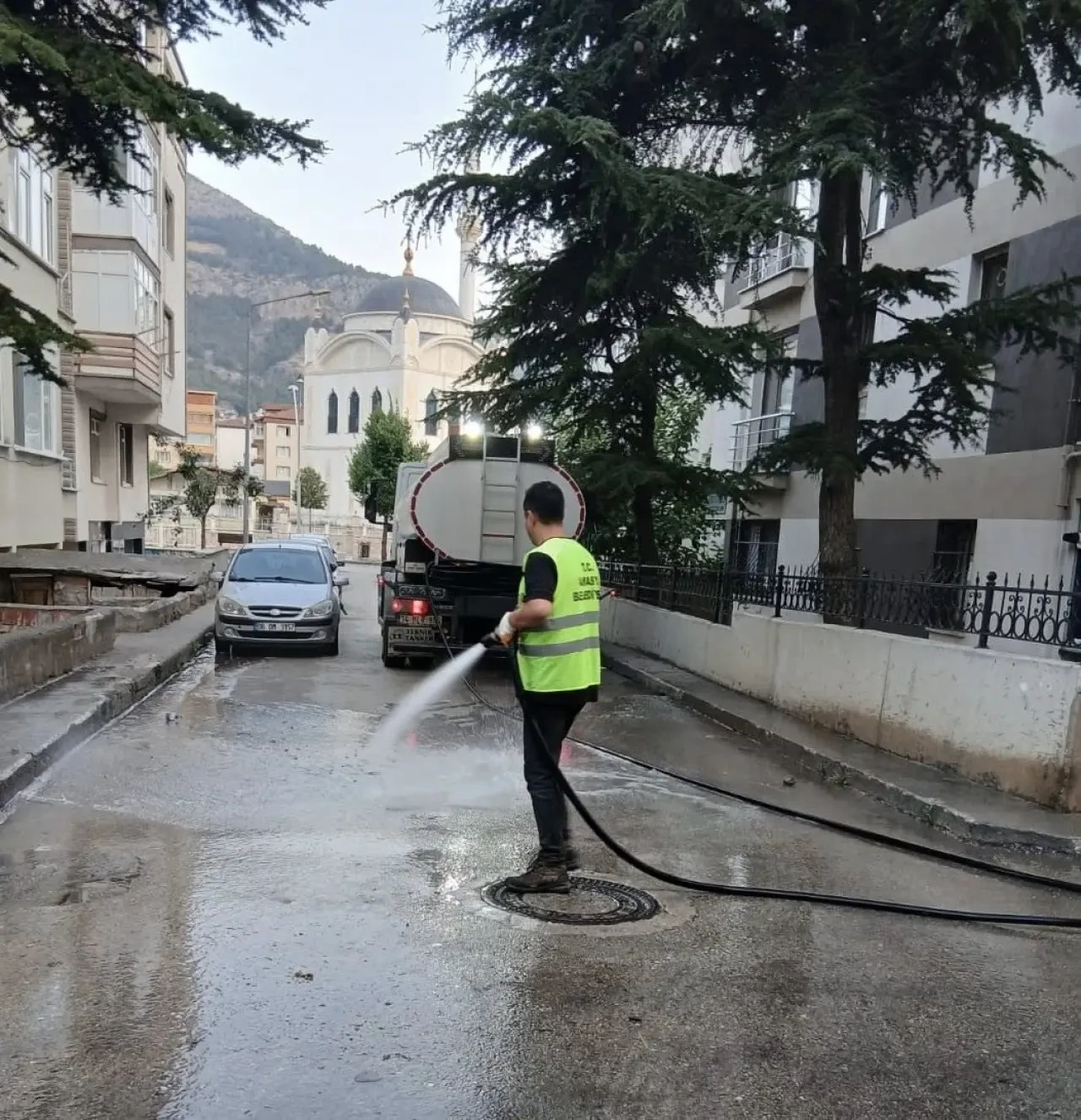 Amasya Belediyesi’nden Temiz Şehir İçin Titiz Çalışma 2
