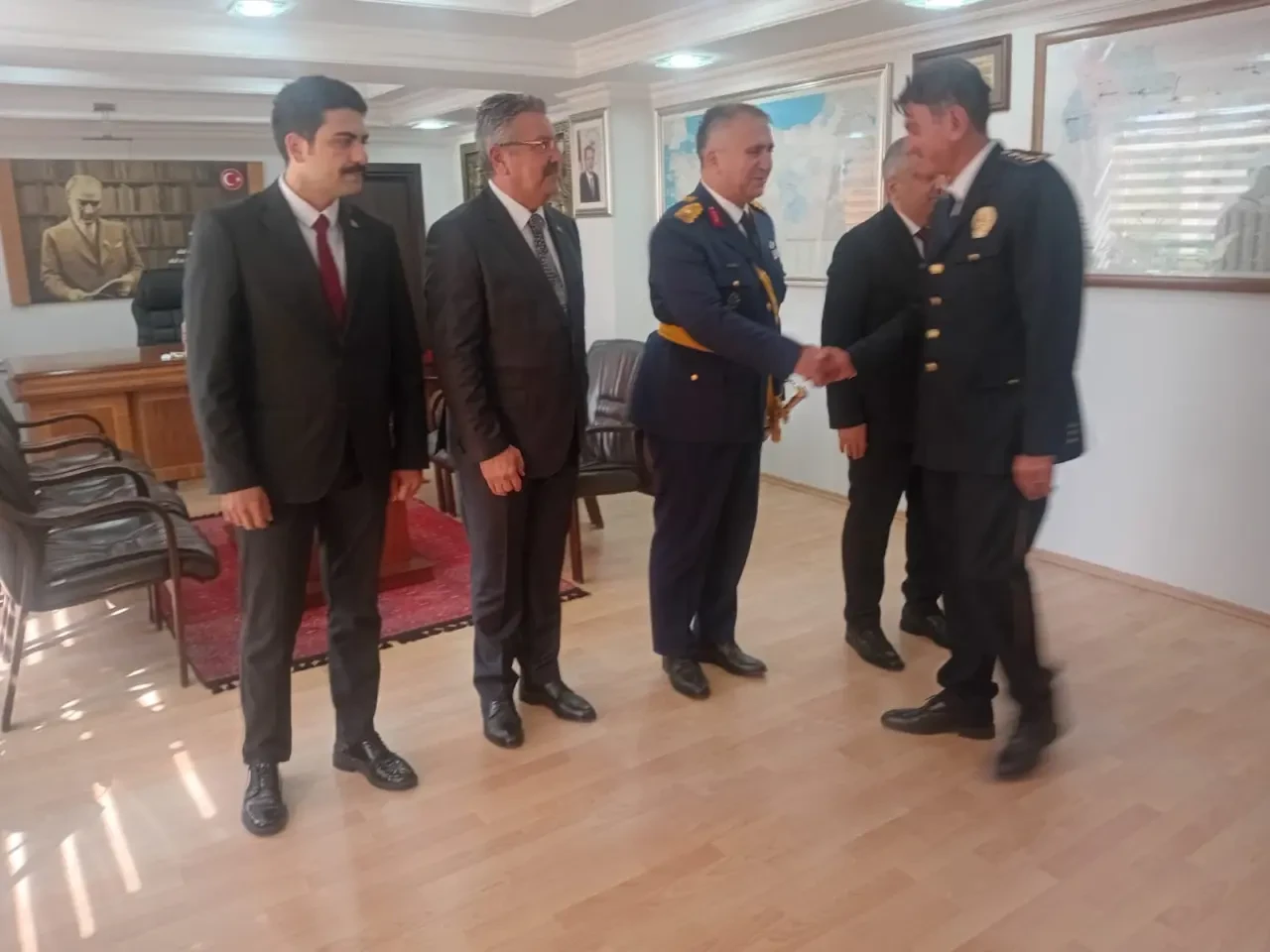 Merzifon Kaymakamlığı’nda 30 Ağustos Zafer Bayramı Tebrikat Töreni 1