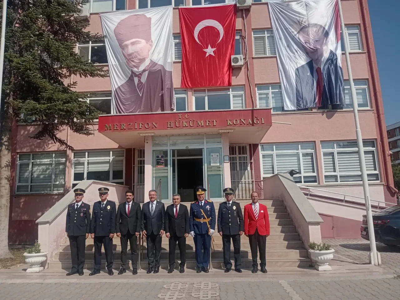 Merzifon Kaymakamlığı’nda 30 Ağustos Zafer Bayramı Tebrikat Töreni 3