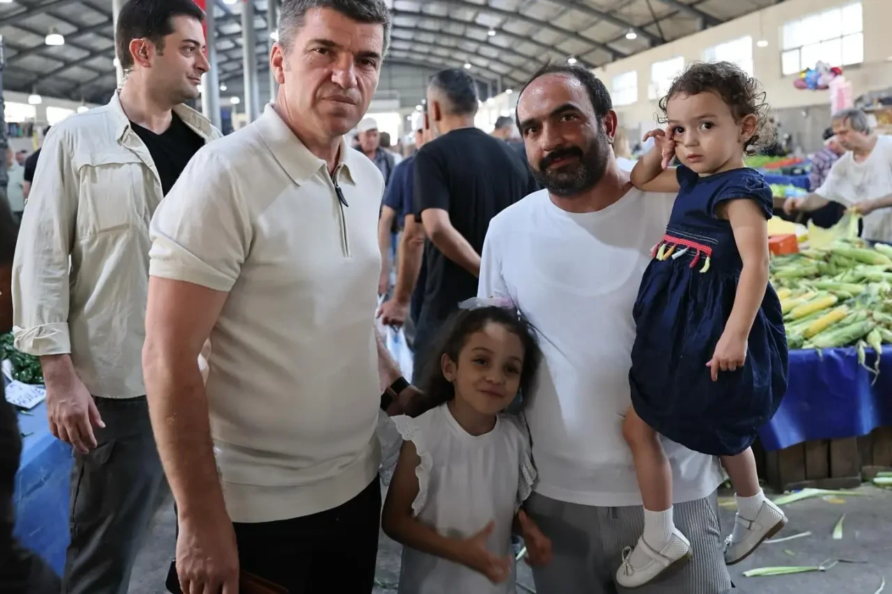 Amasya Valisi Halkın İçinde: İstasyon Semt Pazarı Ziyareti 4