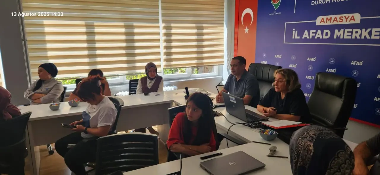 Amasya’da AFAD Personeline Organ Bağışı Eğitimi Verildi 1