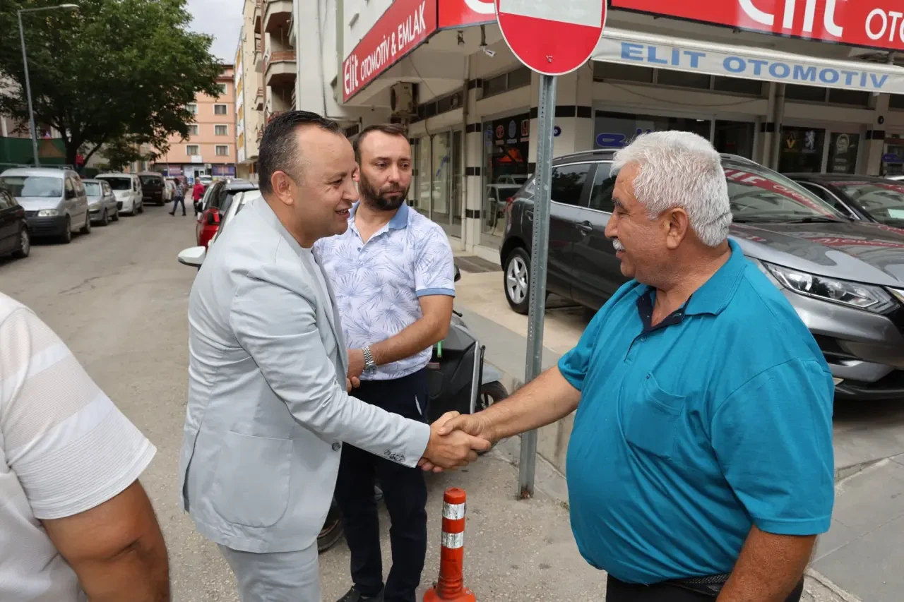 Başkan Sevindi, Hacı İlyas Mahallesi Esnafıyla Buluştu 4