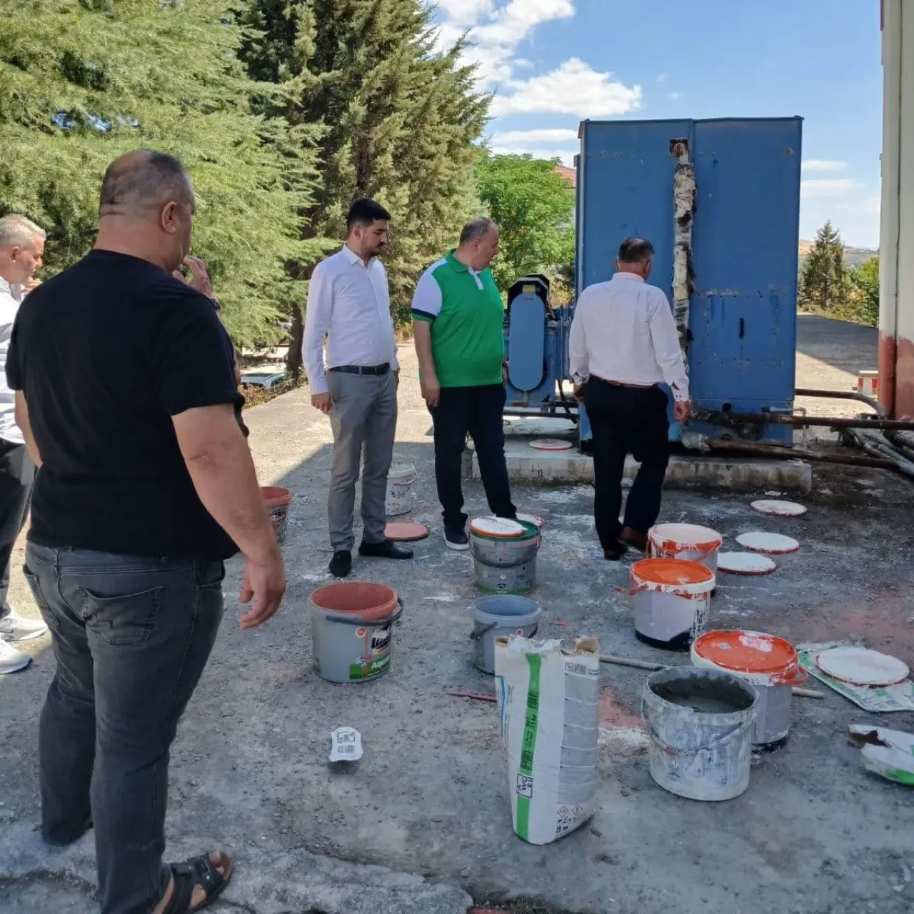 Taşova Devlet Hastanesi’nde Ek Hizmet Binası ve Onarım Çalışmaları İncelendi 2