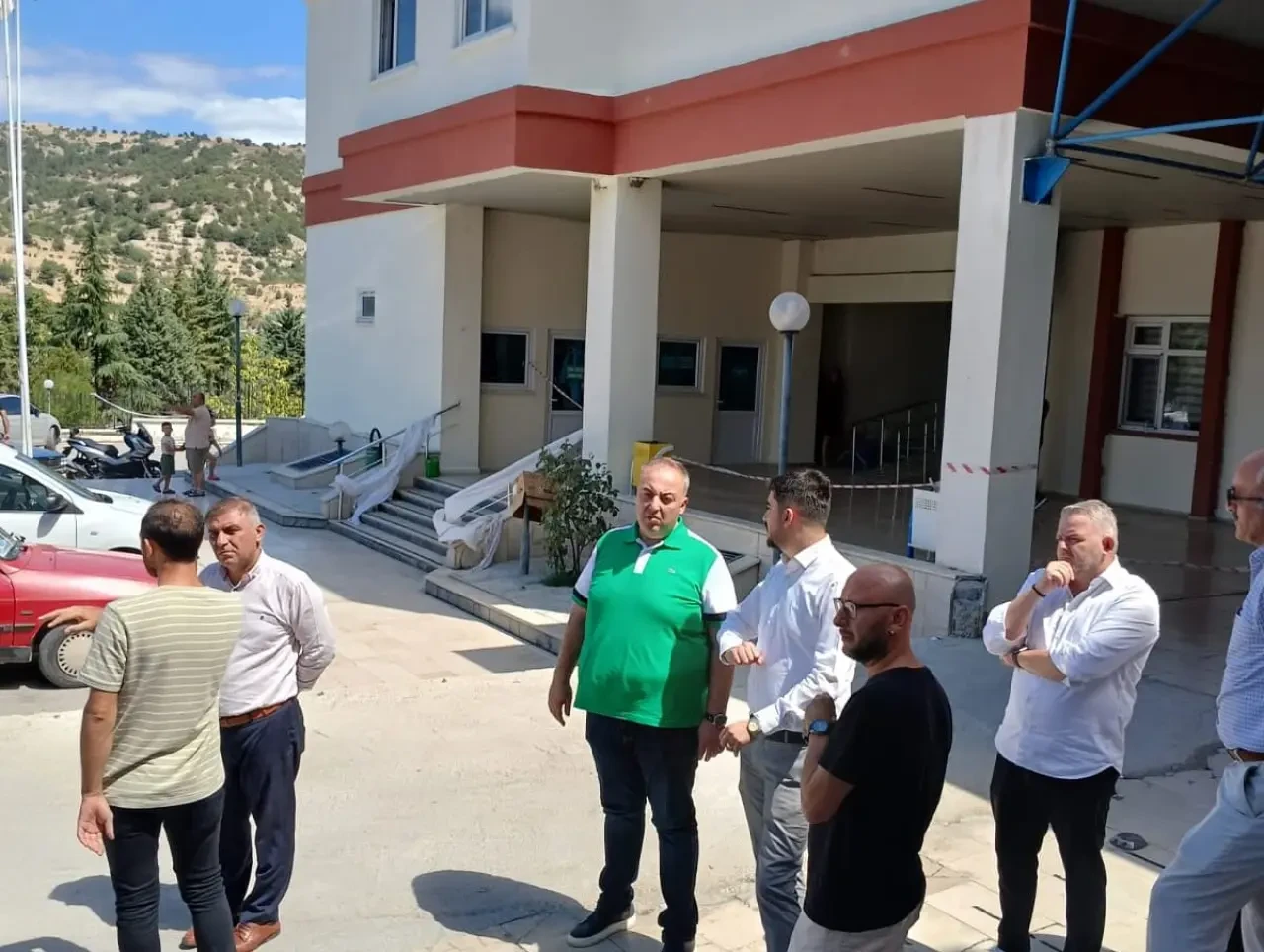 Taşova Devlet Hastanesi’nde Ek Hizmet Binası ve Onarım Çalışmaları İncelendi 1