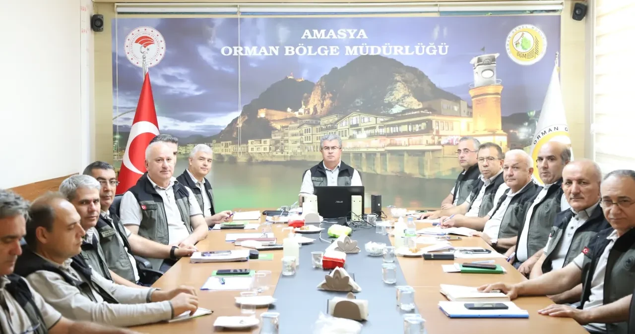 Bekir Karacabey Başkanlığında Orman Yangını Tedbirleri Görüşüldü 1