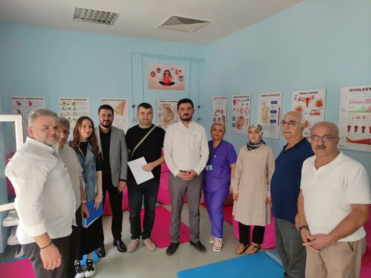 Taşova Devlet Hastanesi'nde Gebe Okulu Tescillendi, Yeni Ek Bina İncelemeleri Yapıldı 3