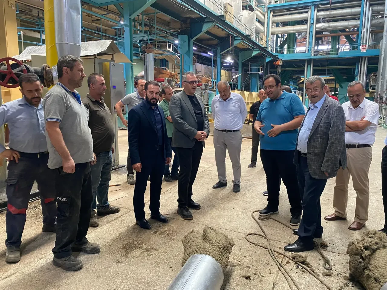 Milletvekili Hasan Çilez’den Suluova Şeker Fabrikası’na Ziyaret ve Üretici Buluşması 4